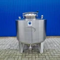 میکسر 700 لیتری استیل 304 تک جداره