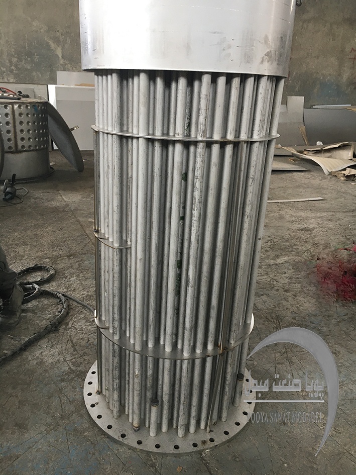 مبدل حرارتی پوسته لوله ای